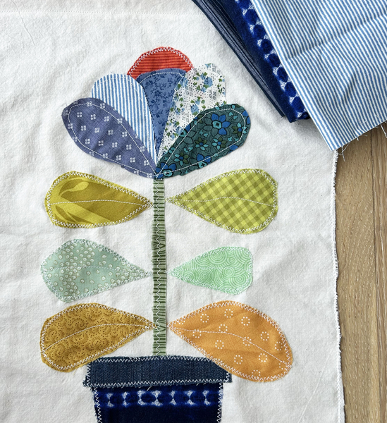 RAW-EDGE MACHINE APPLIQUE