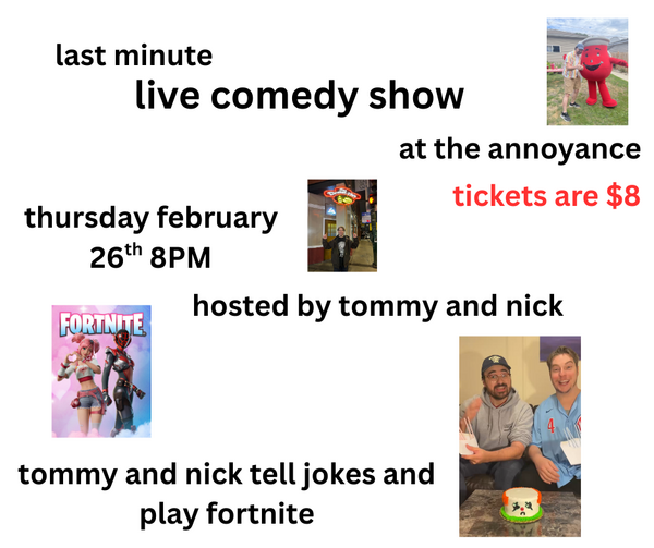 Tommy and Nick Tell Jokes and Play Fortnite