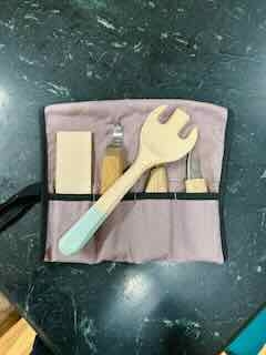 WHITTLING - SALAD SET