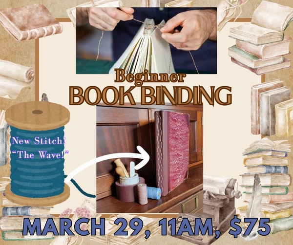 Beginner Bookbinding- "The Wave" Make Your Own Handmade Journal