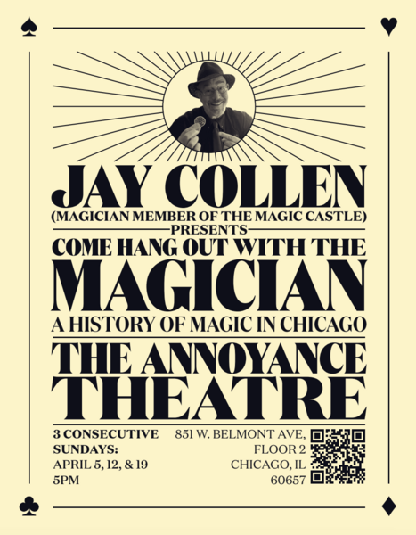 Jay Collen: Come Hang Out with the Magician 