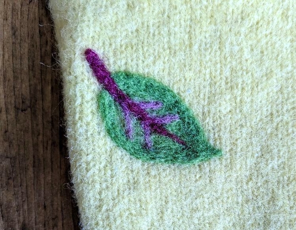 NEEDLE FELTED MENDING