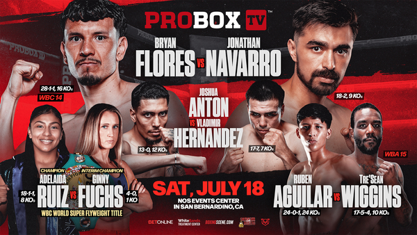 Sat, July 18th - ProboxTV Contender Series - San Bernardino