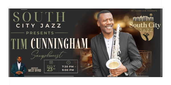 Saxophonist Tim Cunningham