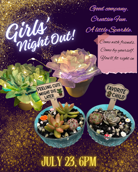 GIRLS' NIGHT OUT- One to Keep Alive, One You Can’t Kill