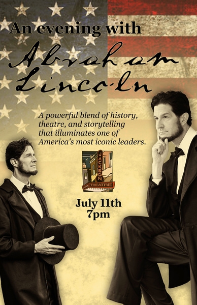 An Evening with Abraham Lincoln at the Jackson Theatre