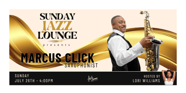 Saxophonist Marcus Click