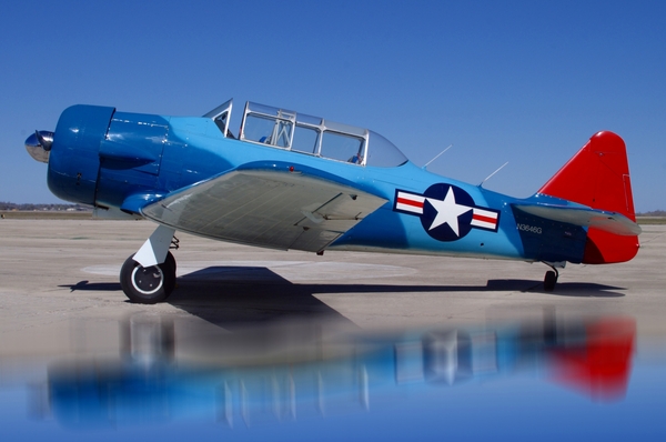 Lago Vista TX Aviation Showcase - C45, T6, BT13