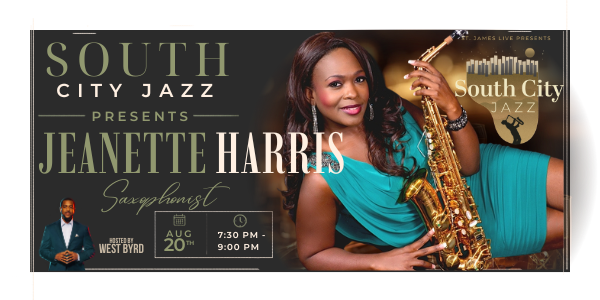 Saxophonist Jeanette Harris