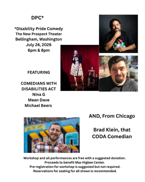 Disability Pride Comedy