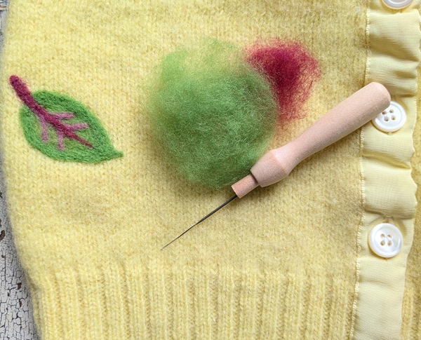 NEEDLE FELTED MENDING