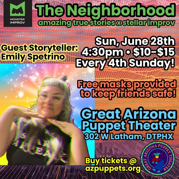 Monster Improv presents The Neighborhood with Emily Spetrino