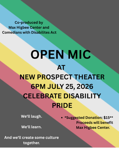 Disability Pride Open Mic 