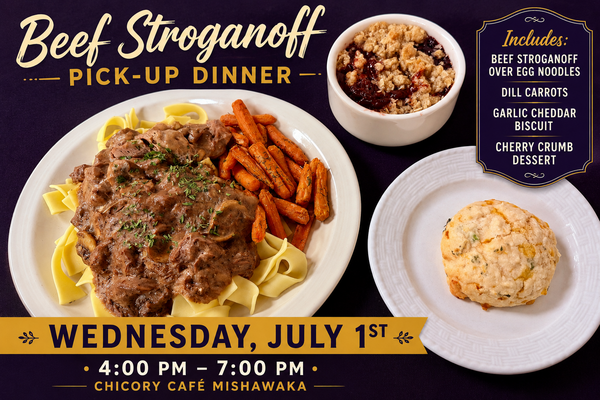 Beef Stroganoff Dinner Drive Thru