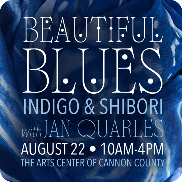 Beautiful Blues: Indigo & Shibori with Jan Quarles