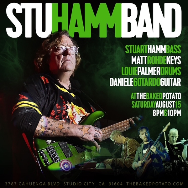 STU HAMM BAND artwork from The Baked Potato