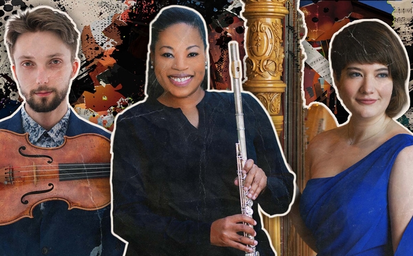Ebonee Thomas, flute | Wilhelm Magner, viola | Emily Levin, harp