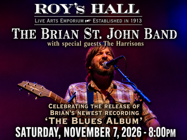 Brian St. John Album Release Show w/The Harrisons