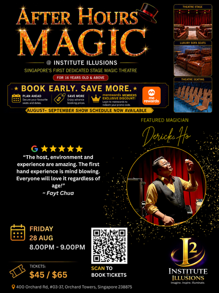 (Adult Magic Show) After Hours Magic by Derick Ho