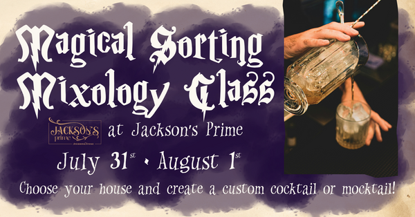 Magical Sorting Mixology Class at Jackson’s Prime