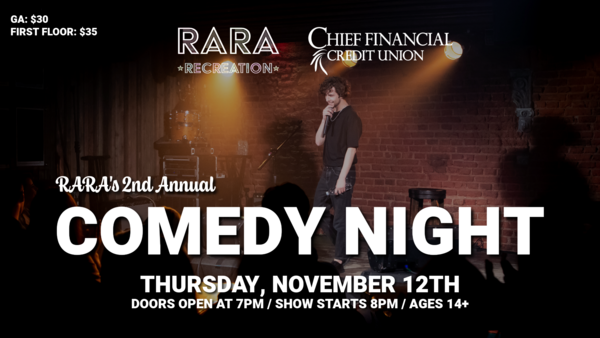 RARA's 2nd Annual Comedy Night