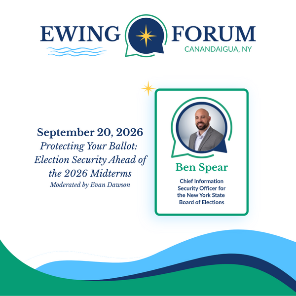 Ewing Forum: Ben Spear 