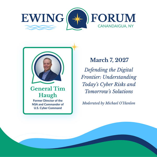 Ewing Forum: General Tim Haugh
