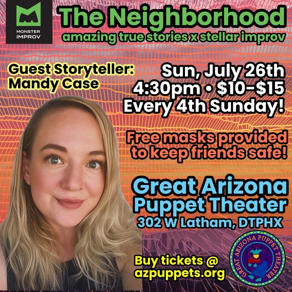 Monster Improv presents The Neighborhood with Mandy Case
