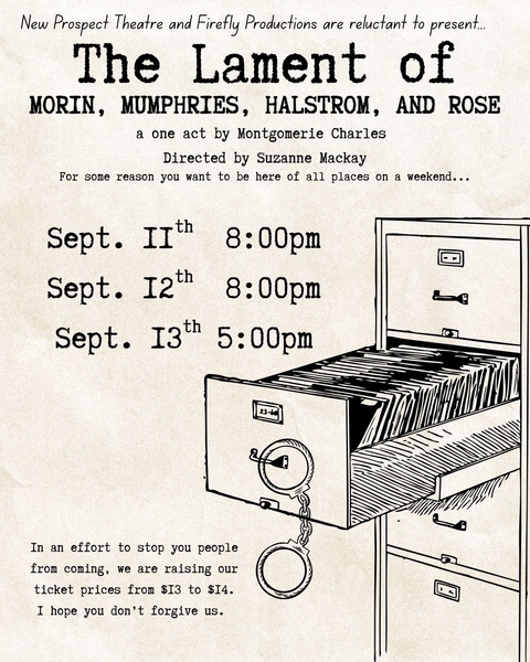 The Lament of Morin, Mumphries, Halstom, and Rose