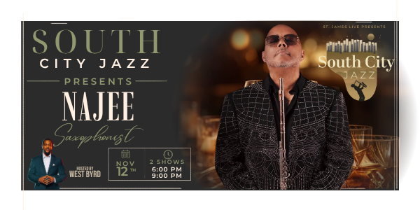 "Najee" Multi-Platinum & 2x Grammy Nominated Saxophonist