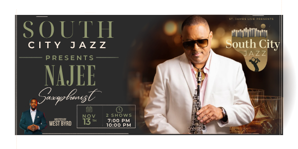 "Najee" Multi-Platinum & 2x Grammy Nominated Saxophonist