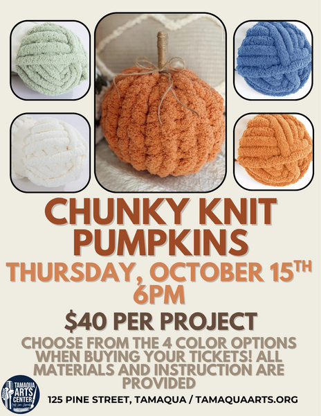 Chunky Knit Pumpkins