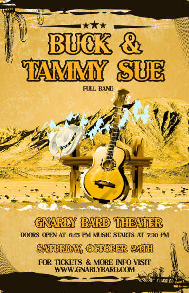 BUCK & TAMMY SUE LIVE (FULL BAND)