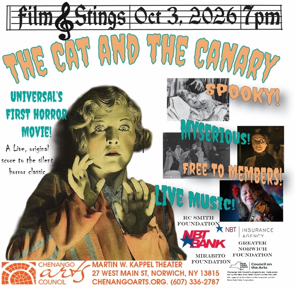 Film & Strings: The Cat and The Canary