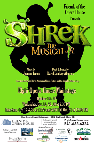 Shrek Jr - Elgin Opera House
