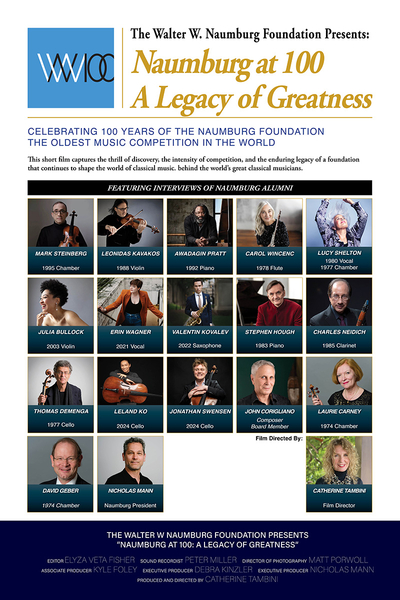 Till the Last Note / Naumburg at 100: A Legacy of Greatness