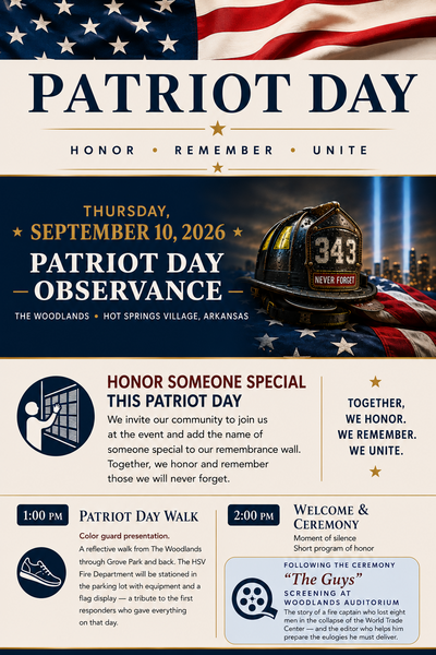 Patriot Day Observance