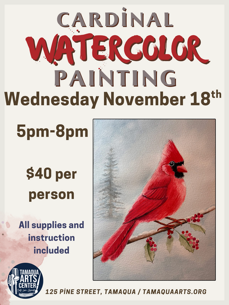 Cardinal Watercolor