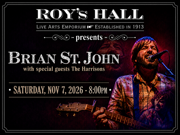Brian St. John Album Release Show w/The Harrisons