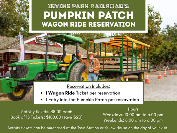 Pumpkin Patch Wagon Ride Reservation
