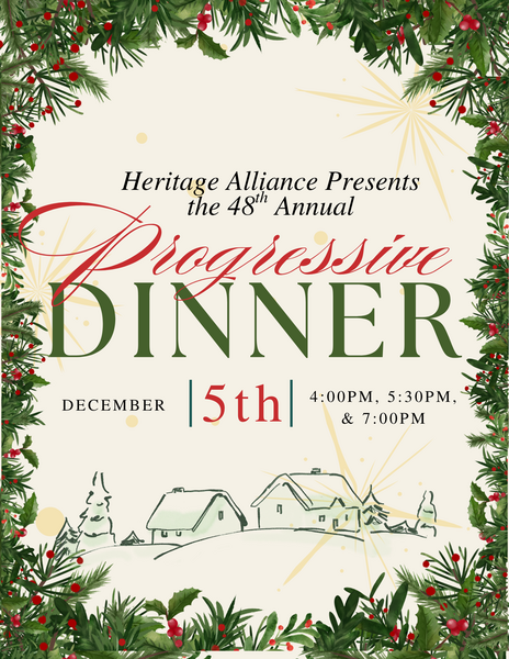 The 48th Annual Progressive Dinner