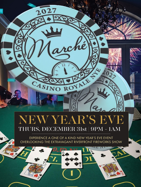Marche Casino Royale NYE 2026 Event 9pm-1am