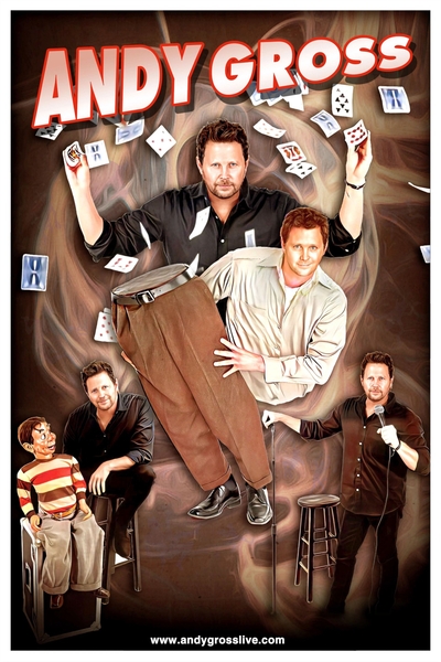 Comedian, Magician & Ventriloquist: Andy Gross