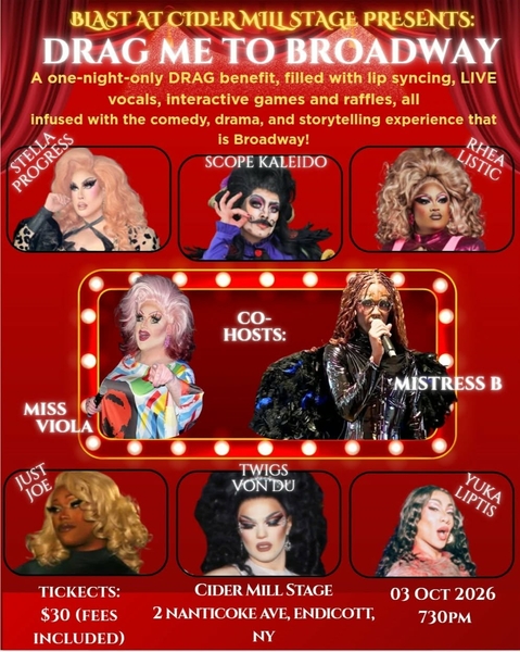 DRAG ME TO BROADWAY