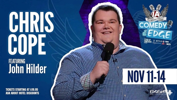 Comedian Chris Cope w/ John Hilder