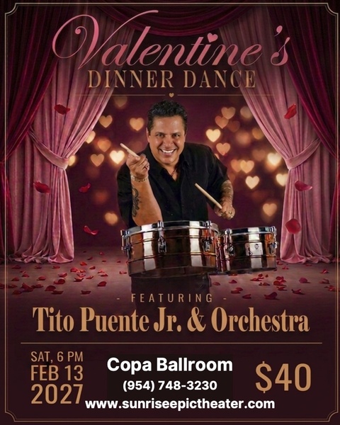 Valentine's Dinner Dance With Tito Puente Jr.