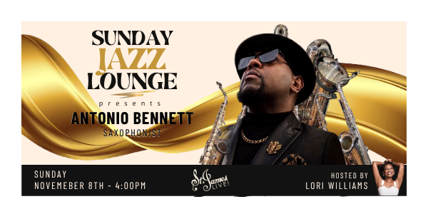 Saxophonist Antonio Bennett