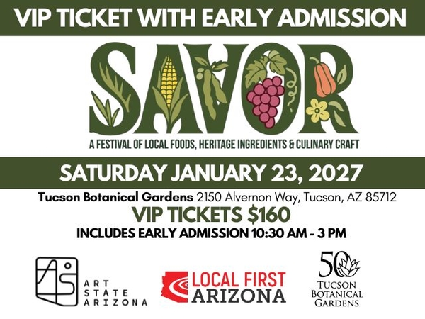 SAVOR VIP Ticket — Early Entry 10:30 AM (21+)