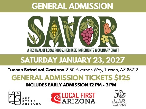 SAVOR GA Ticket - General Admission 12:00 PM (21+)