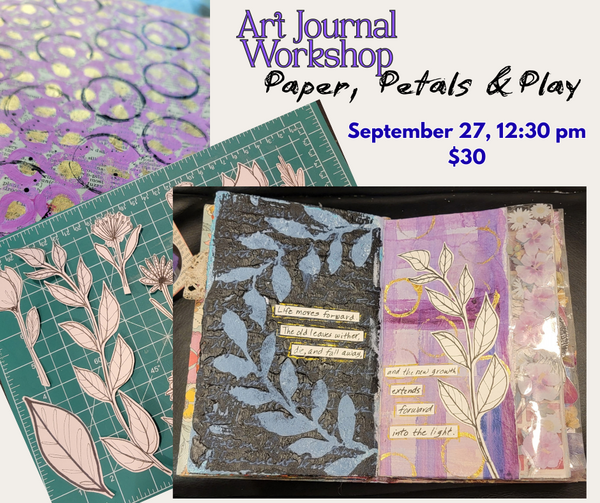 Art Journal Workshop SEPTEMBER